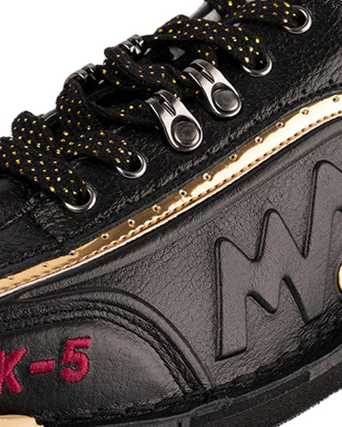 maxwelter k-5 k5 bowling shoes kangaroo leather black premium detail maxwelter k-5 k5 bowling shoes kangaroo leather black premium detail