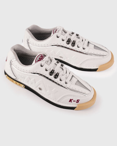 MAXWELTER K-5 Pro White Bowling Shoes MAXWELTER K-5 Pro White Bowling Shoes